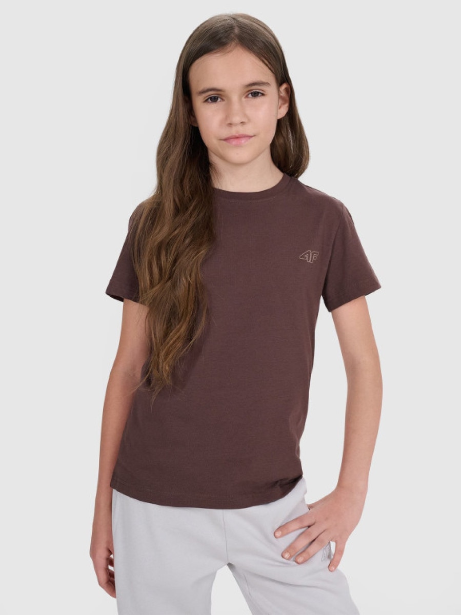 Dziecięcy t-shirt (2-pack) 4F 4FJRAW25TTSHU3157 - multikolor