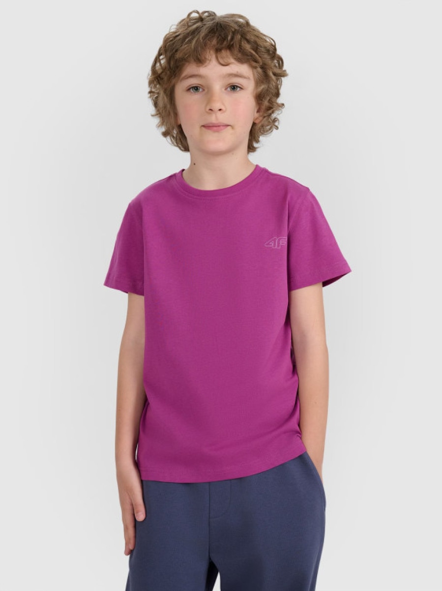 Dziecięcy t-shirt (2-pack) 4F 4FJRAW25TTSHU3157 - multikolor