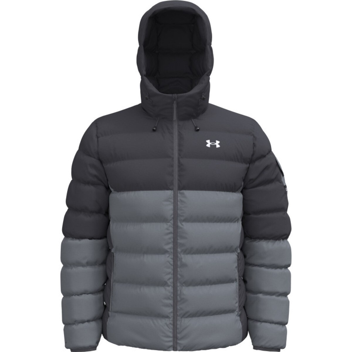 Męska kurtka pikowana Under Armour UA Sportswear Puff Jacket - szara