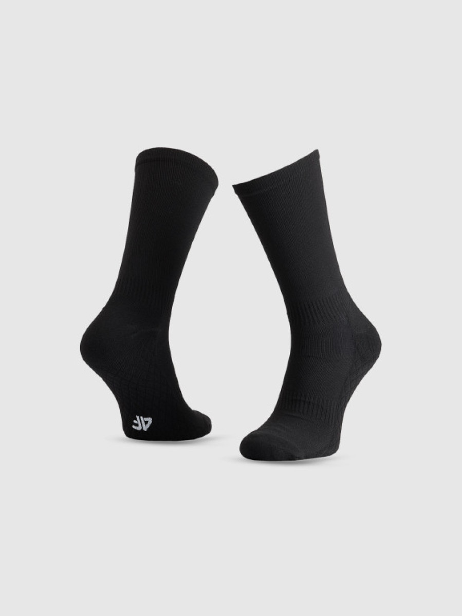 Skarpetki do biegania uniseks 4F 4FWAW25UFSOU195 - czarne