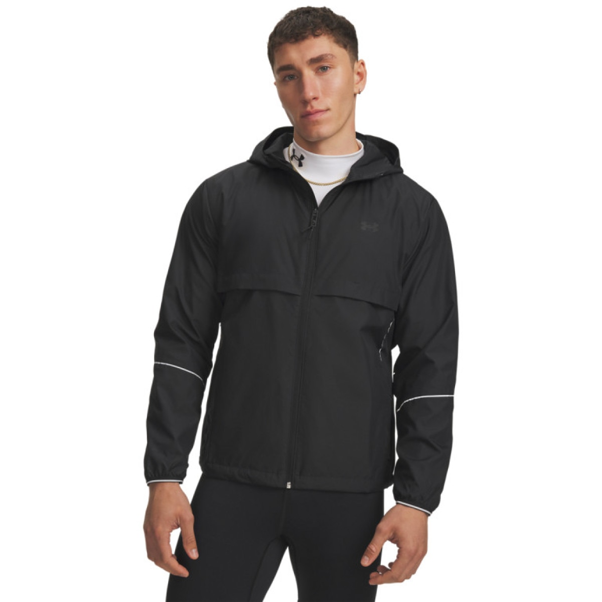 Męska kurtka Under Armour UA Velociti Pro CW Jacket - czarna