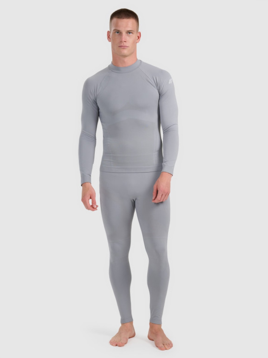 Męska bielizna termoaktywna (dół) 4F 4FWAW25USEAM225 - szara