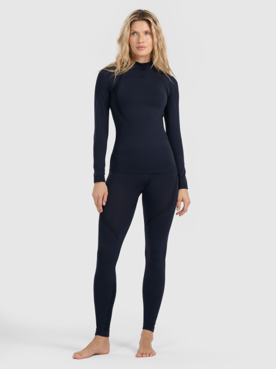 Damska bielizna termoaktywna (dół) 4F 4FWAW25USEAF217 - czarna