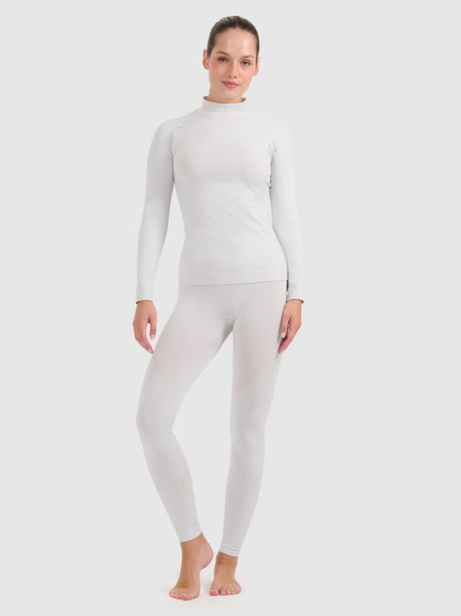 Damska bielizna termoaktywna (dół) 4F 4FWAW25USEAF217 - szara