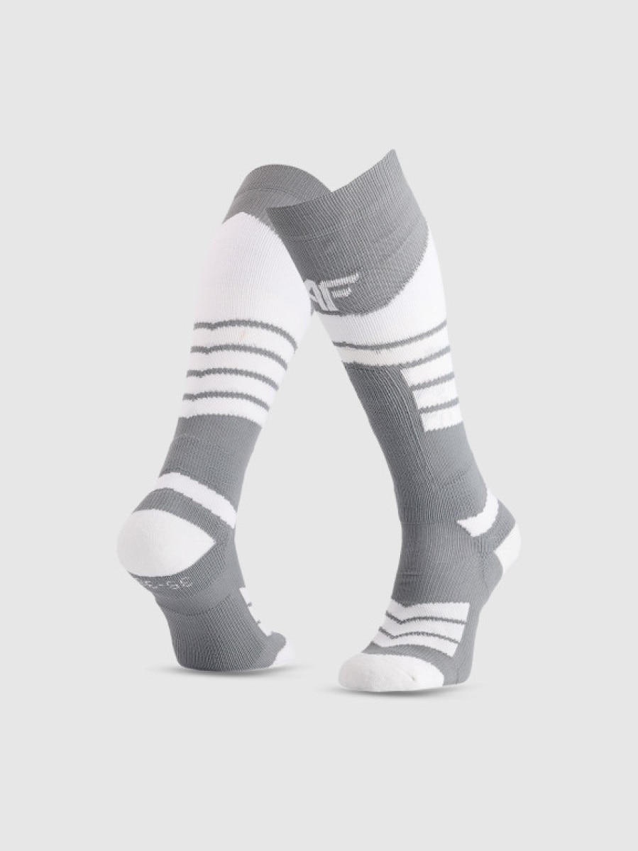 Damskie skarpety narciarskie 4F 4FWAW25UFSOF232 - szare