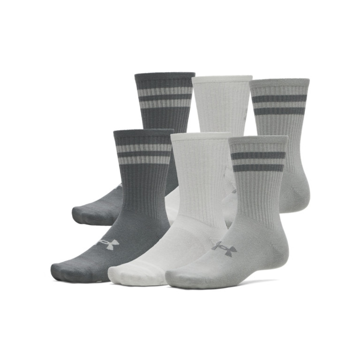 Skarpetki treningowe uniseks (6-pack) Under Armour UA Essential 6pk Crew - multikolor