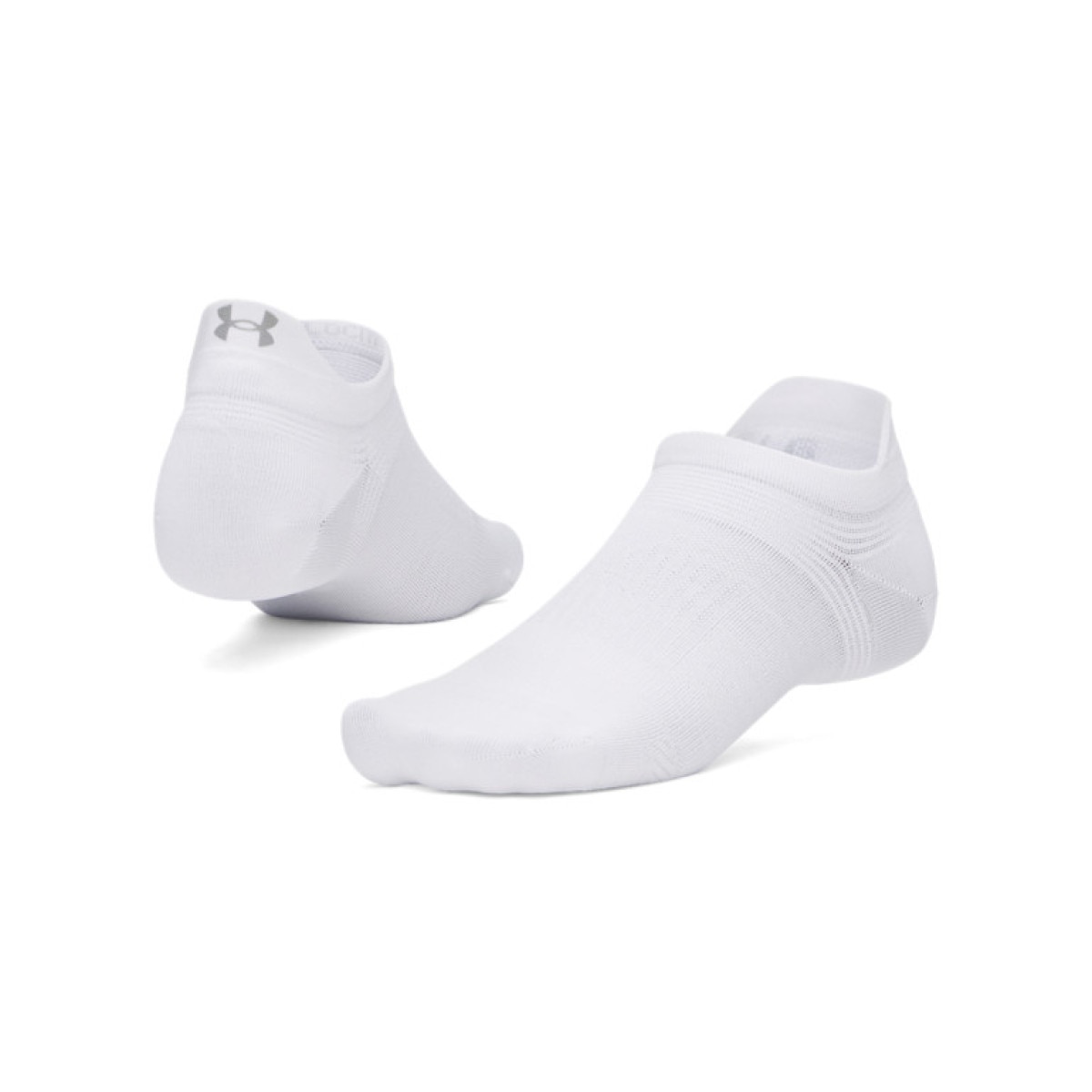 Skarpetki do biegania uniseks Under Armour UA Velociti Lite 1pk - białe