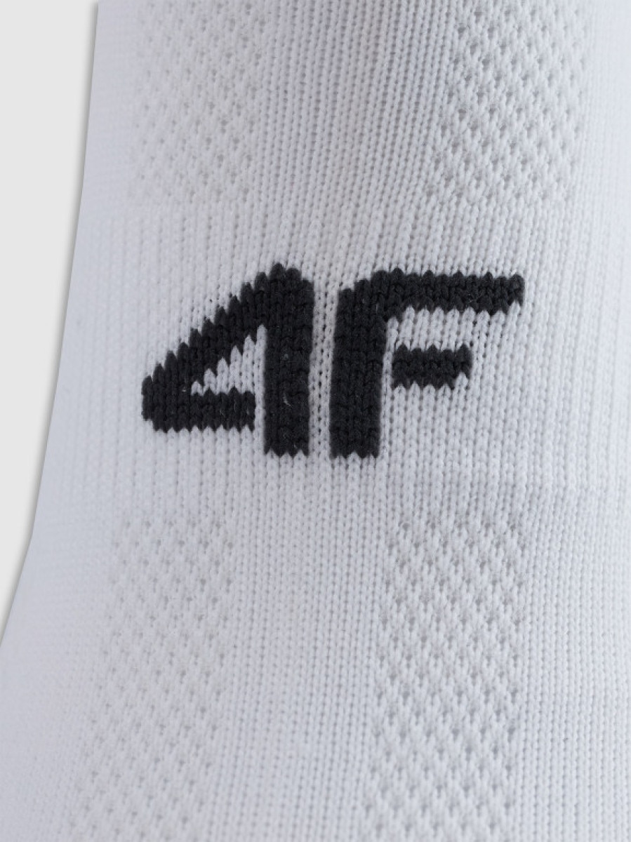 Damskie skarpetki treningowe (3-pack) 4F 4FWMM00UFSOF373 - białe