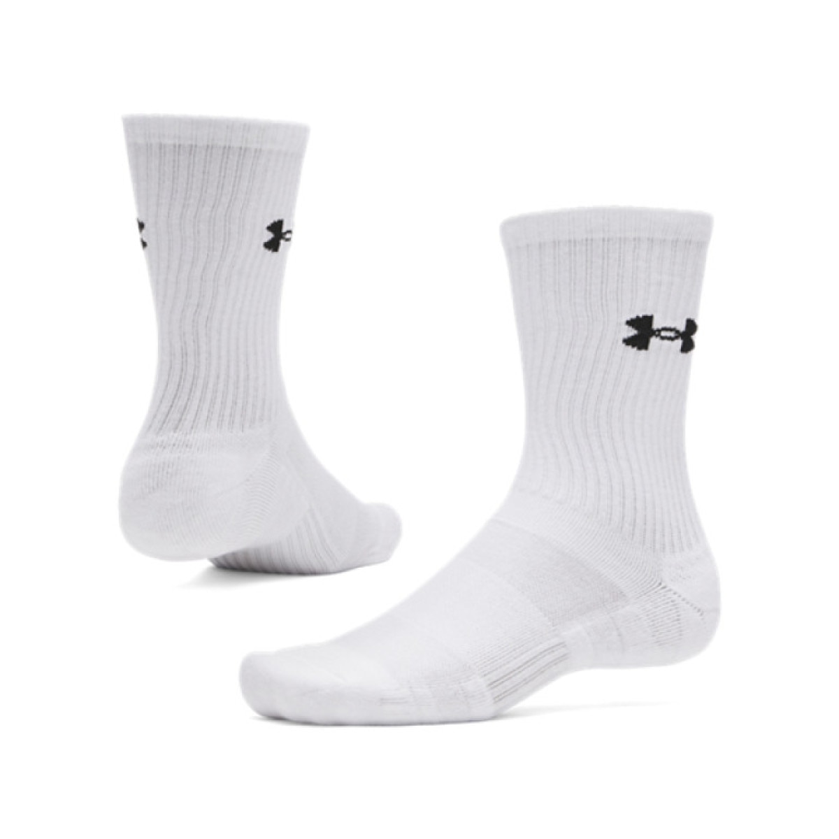 Skarpetki treningowe uniseks (3-pack) Under Armour UA Performance Cotton - białe
