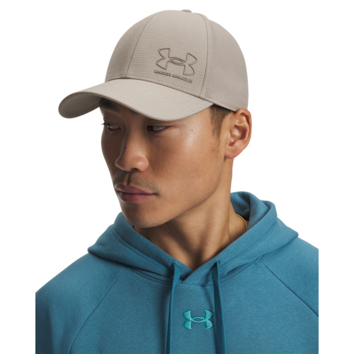 Męska czapka z daszkiem Under Armour Iso-chill Armourvent STR - szara