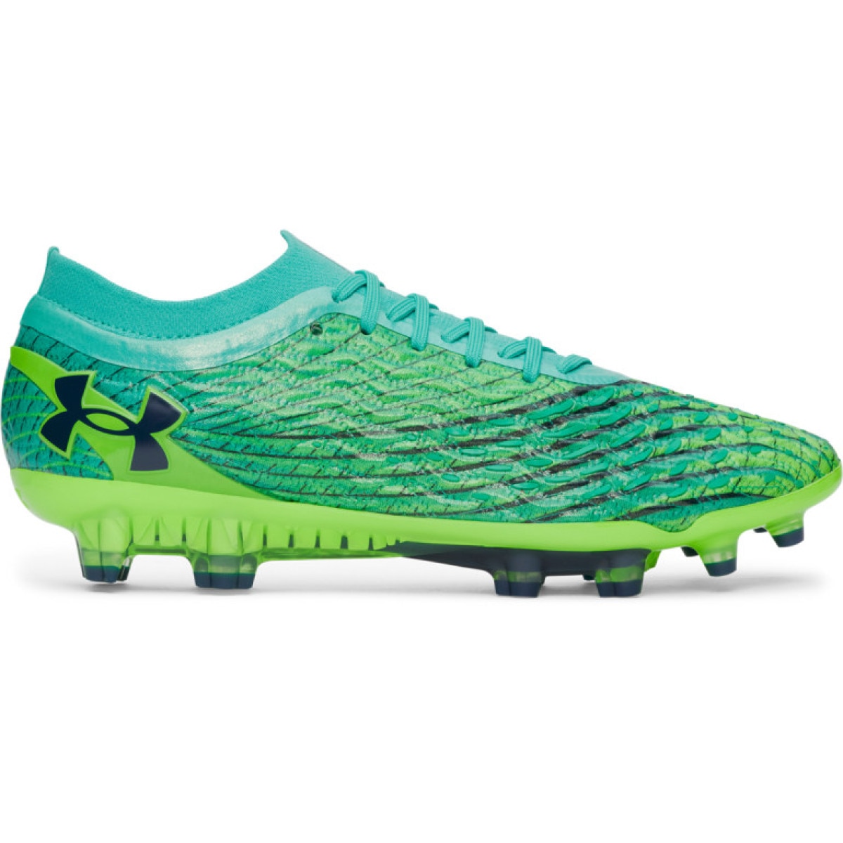 Męskie buty piłkarskie korki Under Armour UA Magnetico Elite 5 FG - zielone