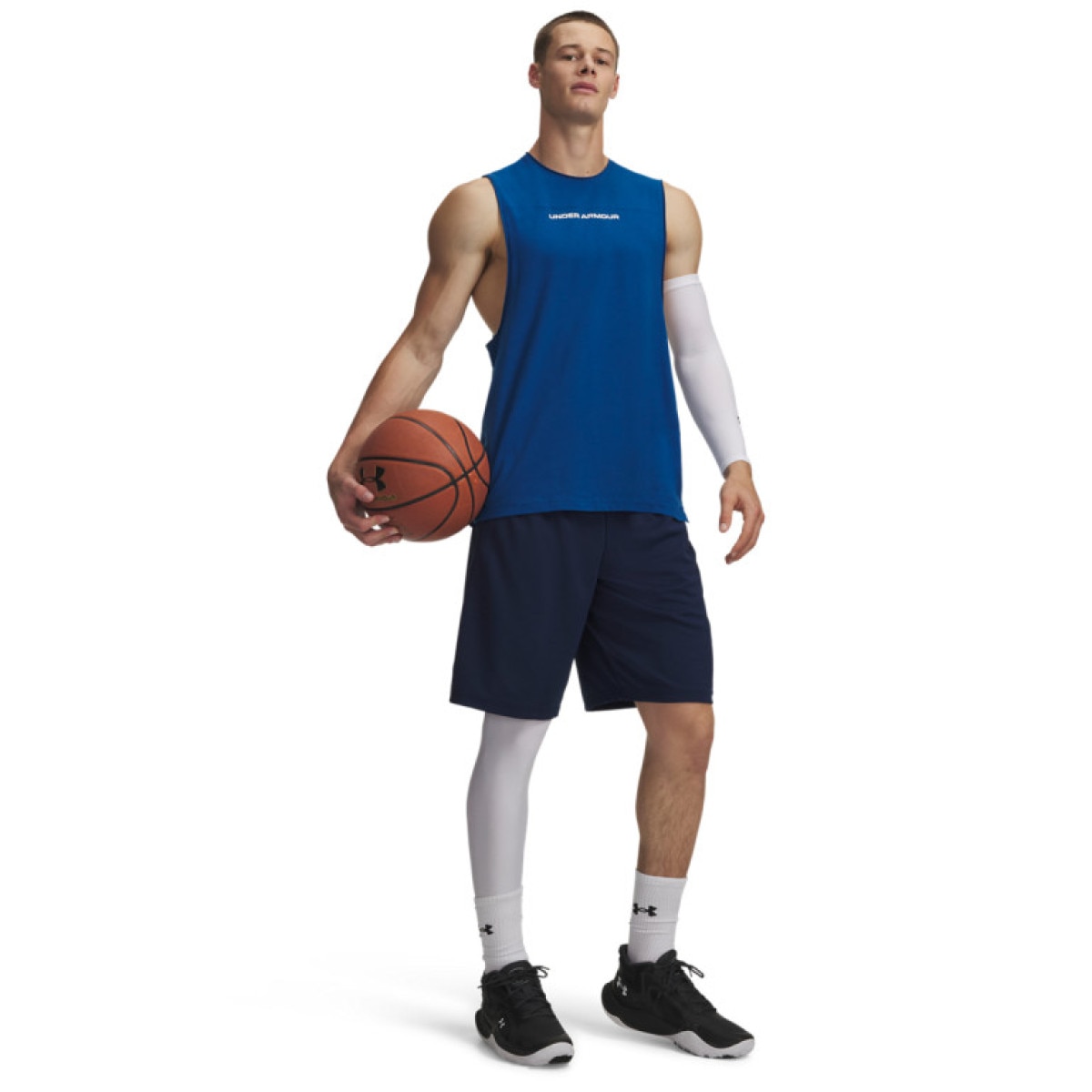 Męskie spodenki do koszykówki Under Armour UA Next Gen Short - granatowe