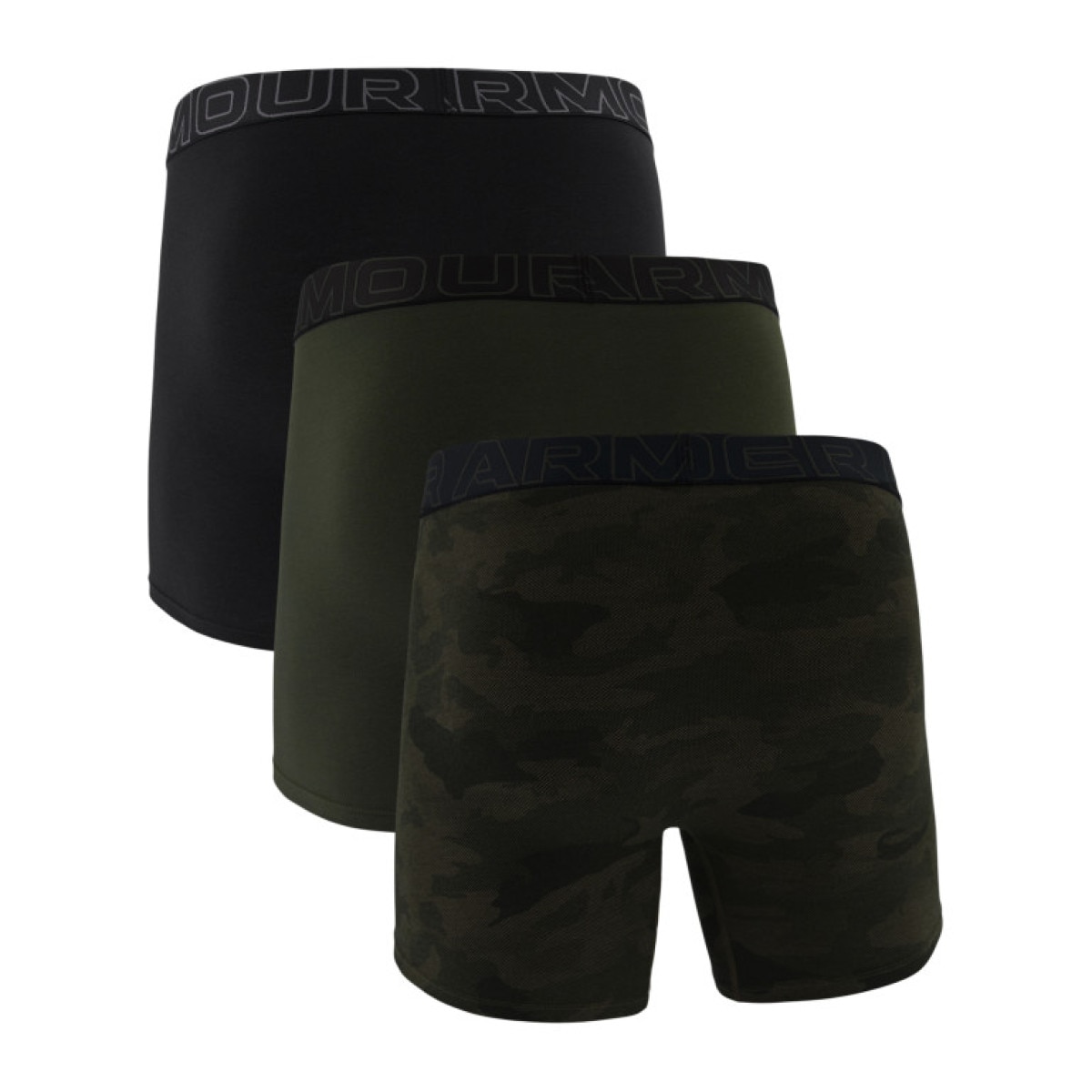 Męska bielizna treningowa (3-pack) Under Armour M UA Perf Cotton Nov 6in - multikolor