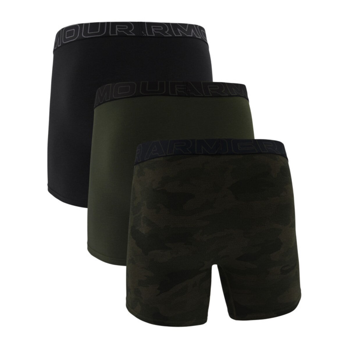Męska bielizna treningowa (3-pack) Under Armour M UA Perf Cotton Nov 6in - multikolor