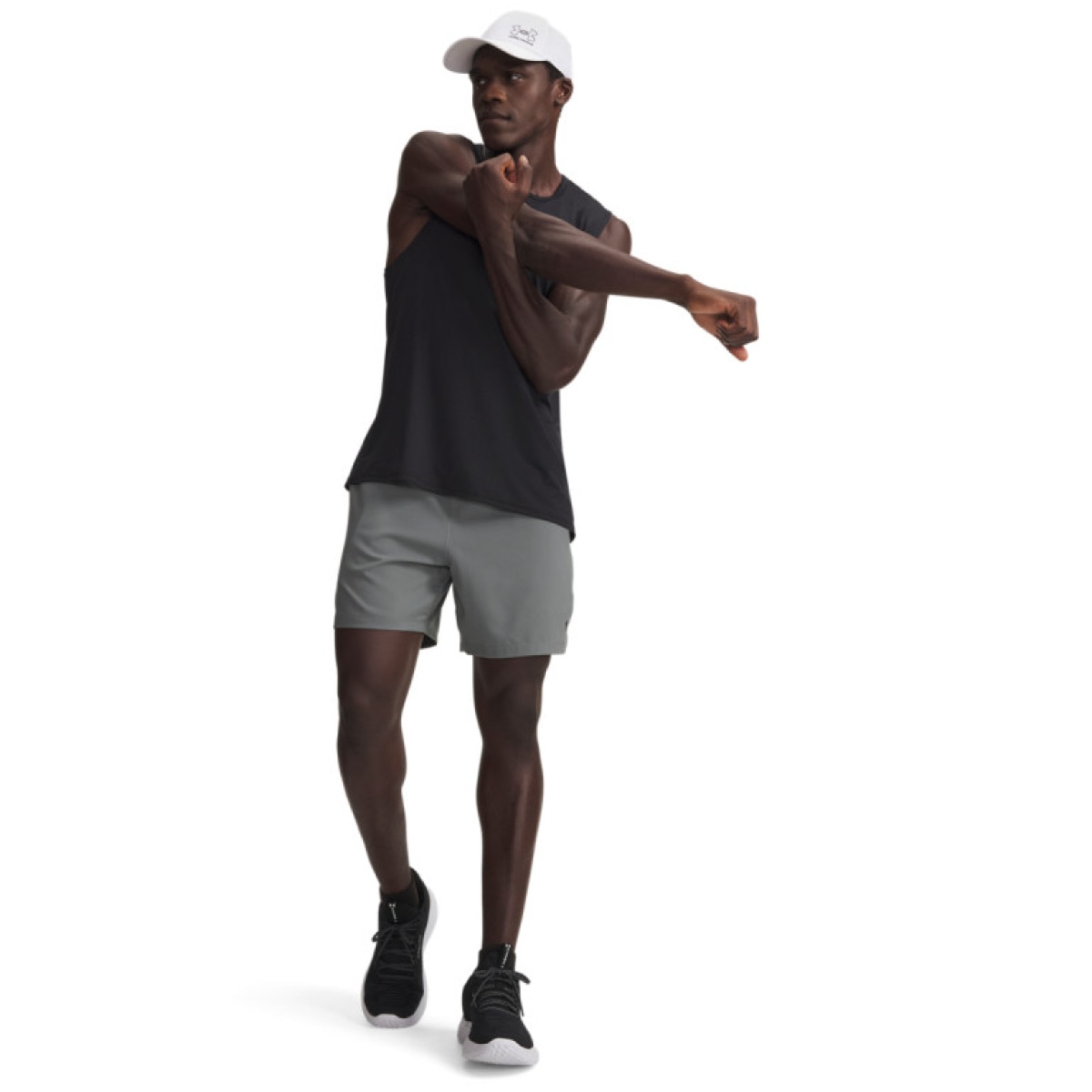 Męskie spodenki treningowe Under Armour UA Vanish Wven Short 2.0 6in - szare