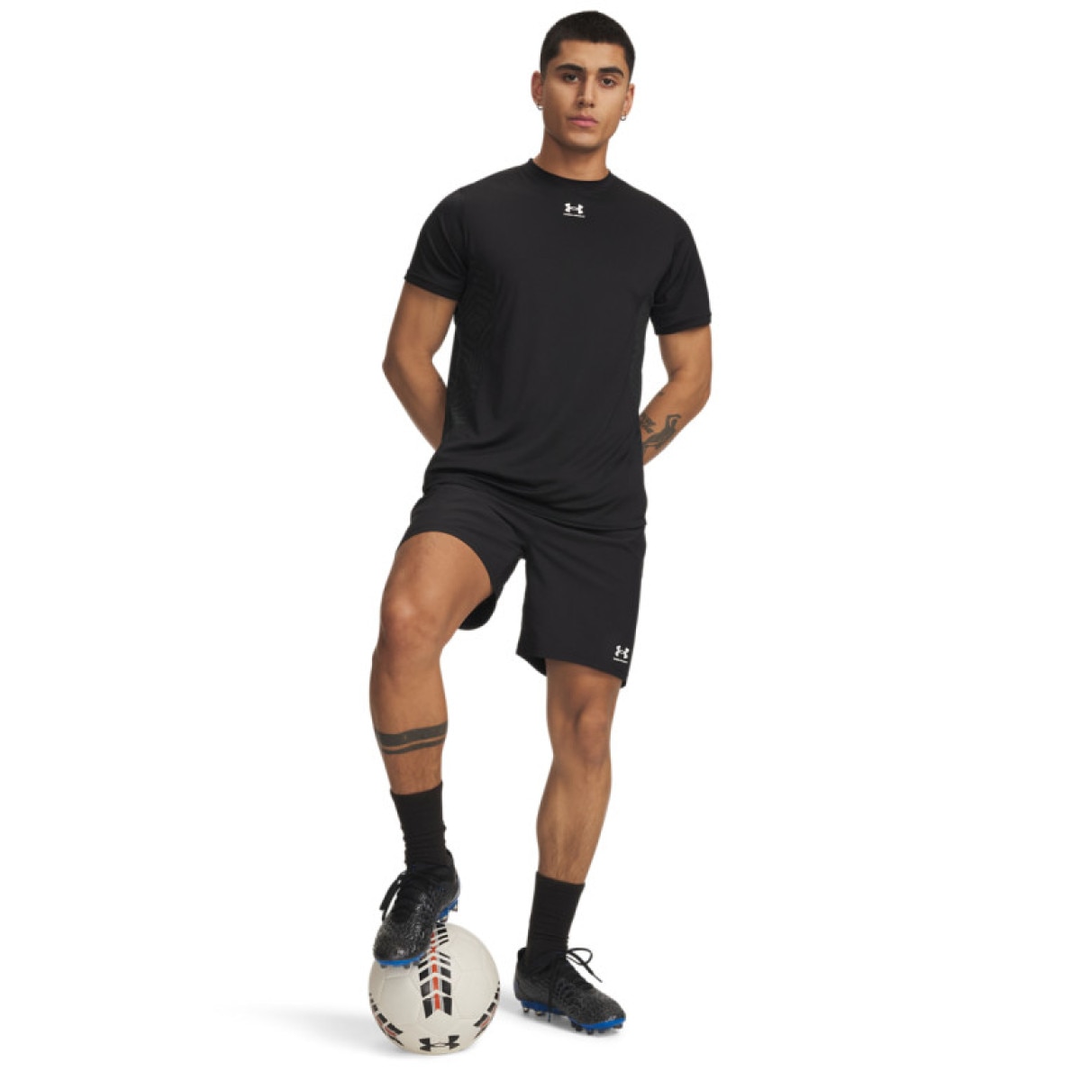 Męskie spodenki treningowe Under Armour UA Challenger Pro Shorts - czarne