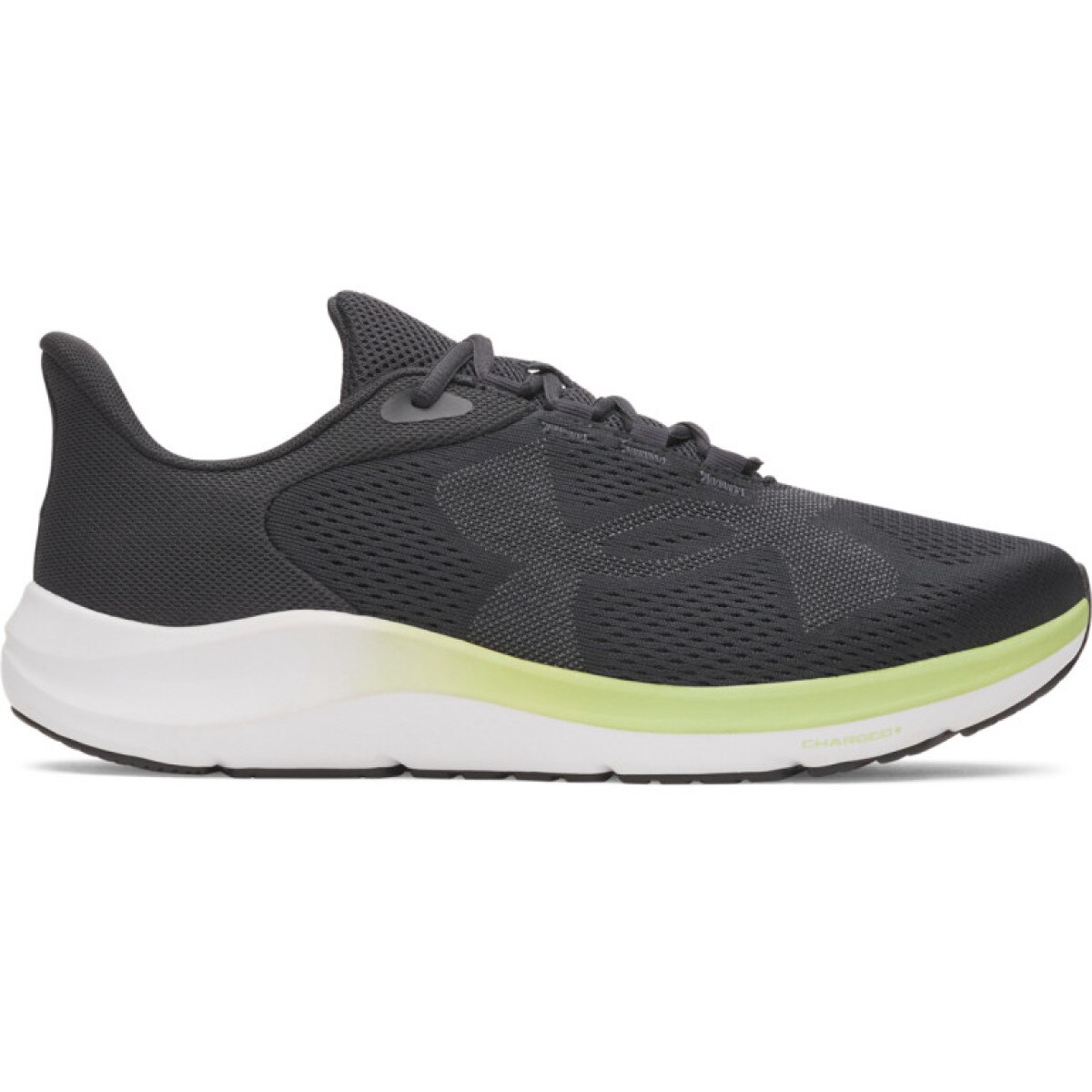 Męskie buty do biegania Under Armour UA Charged Pursuit 4 Big Logo - szare