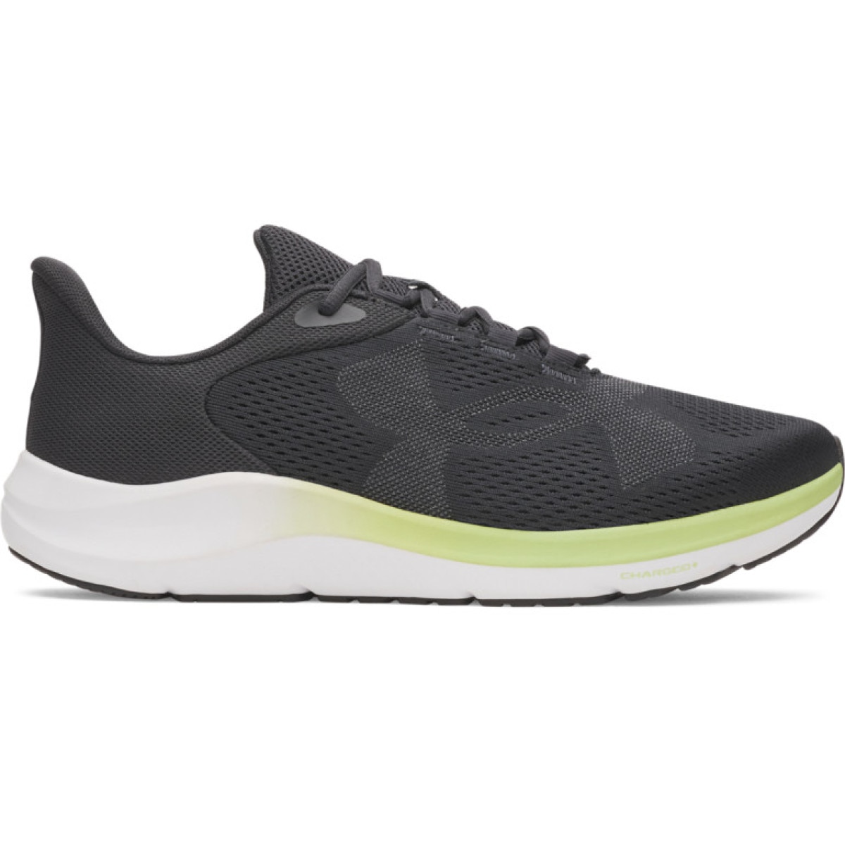 Męskie buty do biegania Under Armour UA Charged Pursuit 4 Big Logo - szare