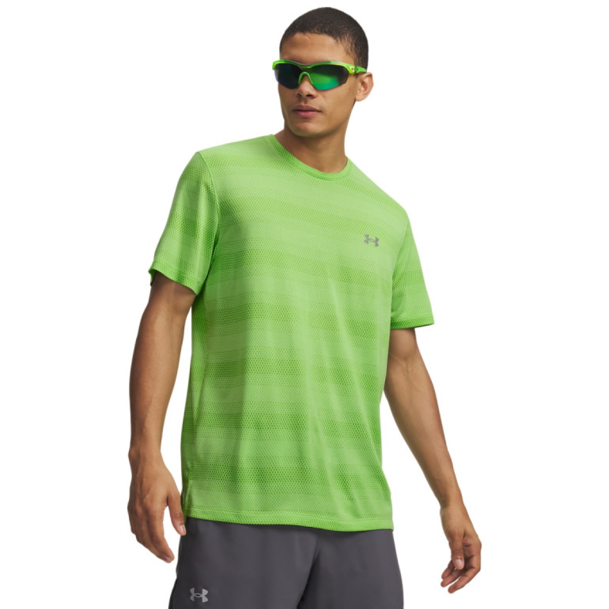 Męska koszulka do biegania Under Armour UA Velociti - zielona