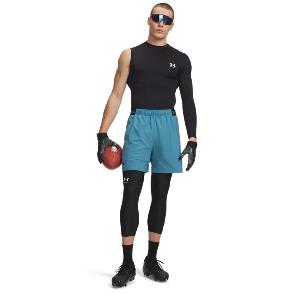 Męskie spodenki treningowe Under Armour UA Vanish Woven 6in Shorts - niebieskie