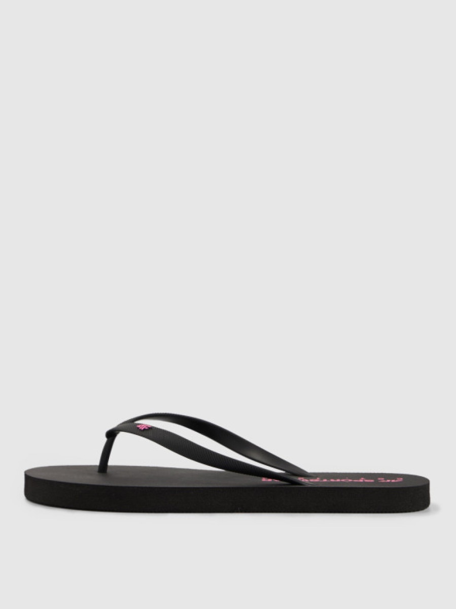 Damskie japonki 4F 4FRSS26FFLIF223 - czarne