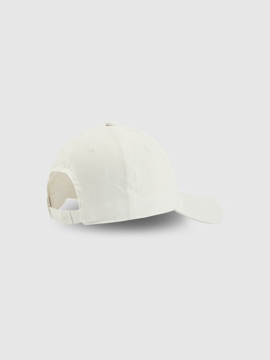 Czapka z daszkiem uniseks 4F 4FRSS26ACABU590 - biała