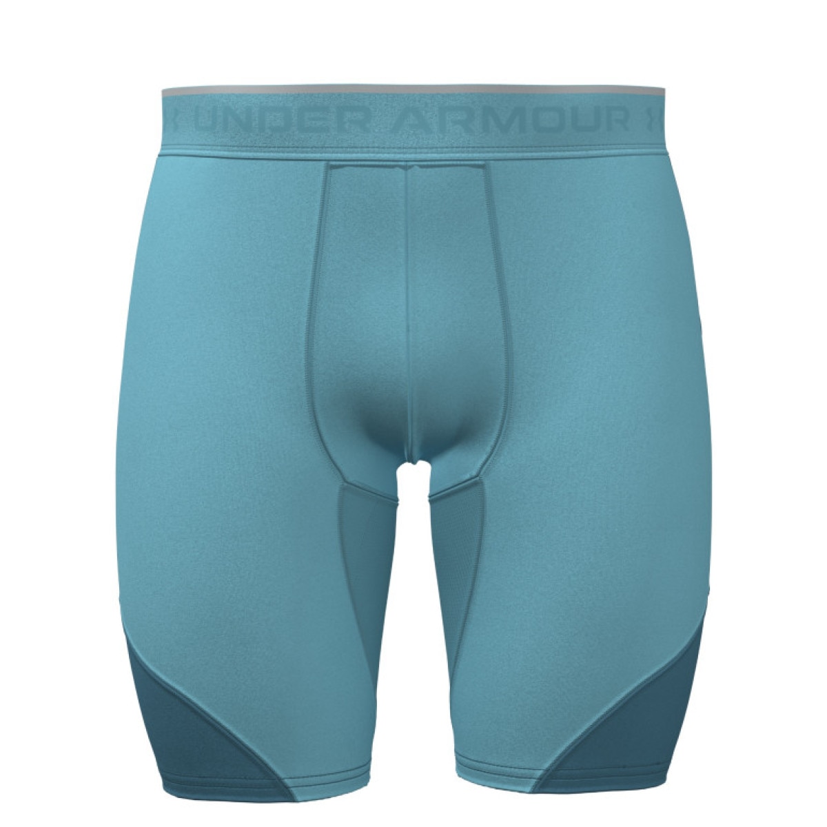 Męskie spodenki treningowe Under Armour UA HeatGear Elite Long Shorts - niebieskie