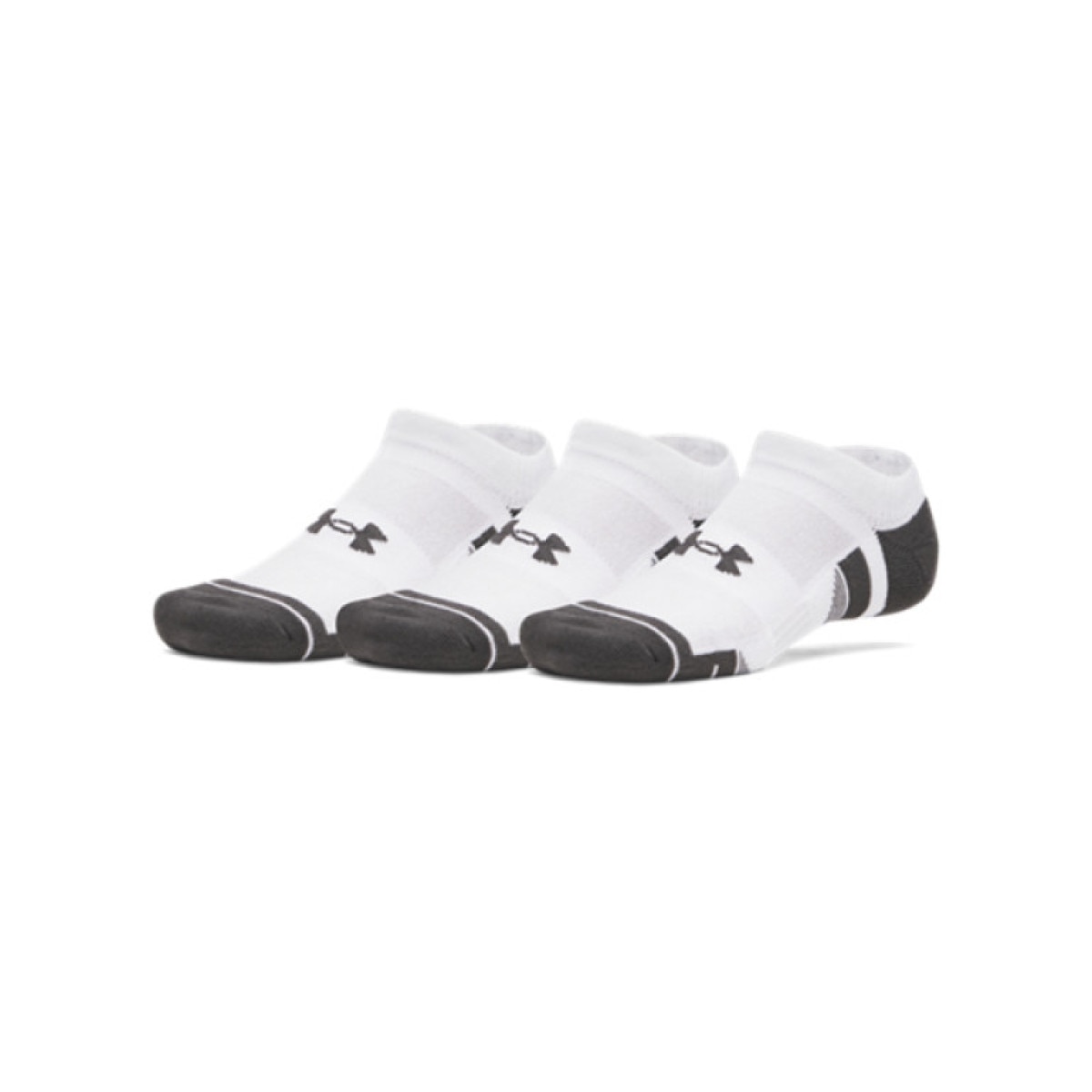 Skarpetki stopki treningowe (3-pack) uniseks Under Armour New UA Perf Tech 3pk NS - białe