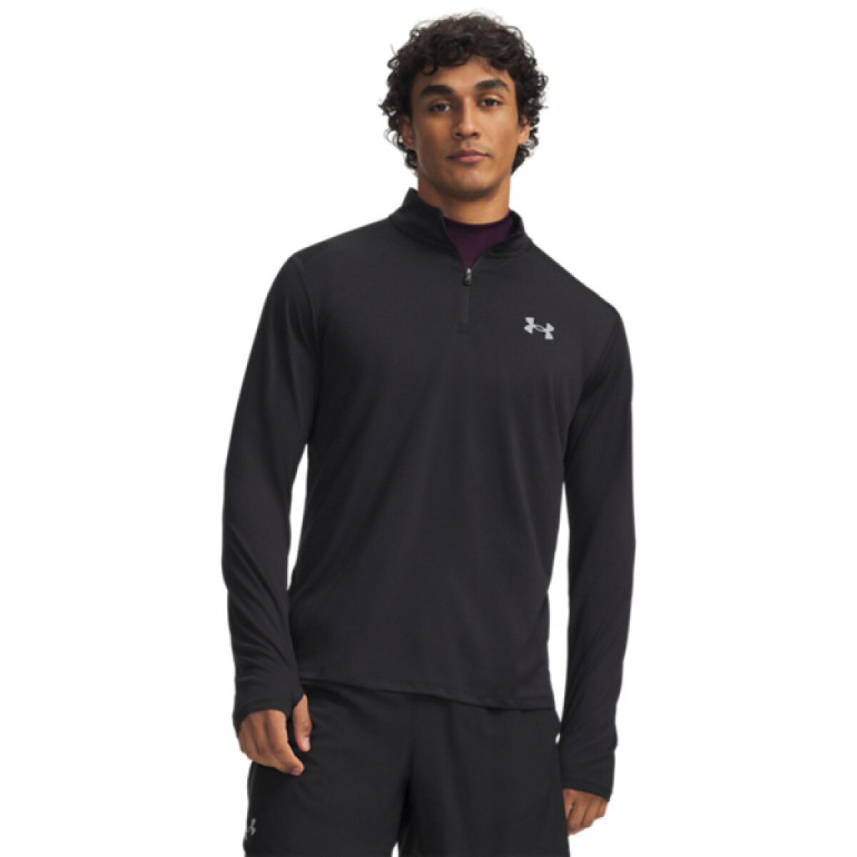 Męska bluza treningowa Under Armour UA Tech Utility 1/4 Zip - czarna