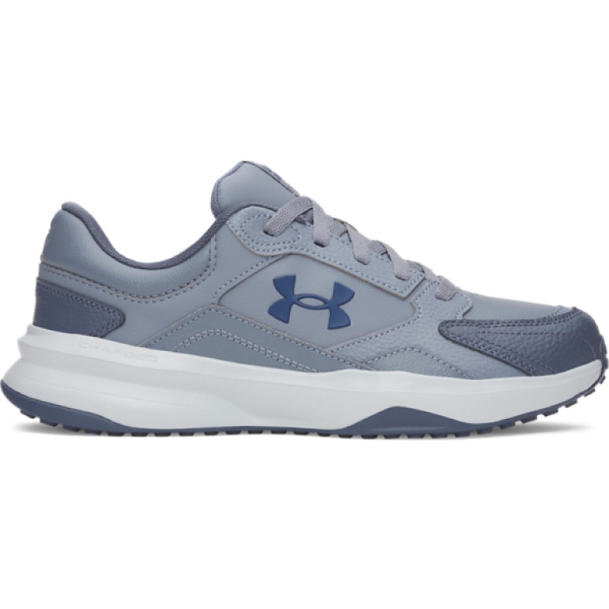 Męskie buty treningowe Under Armour UA Edge Leather - niebieskie