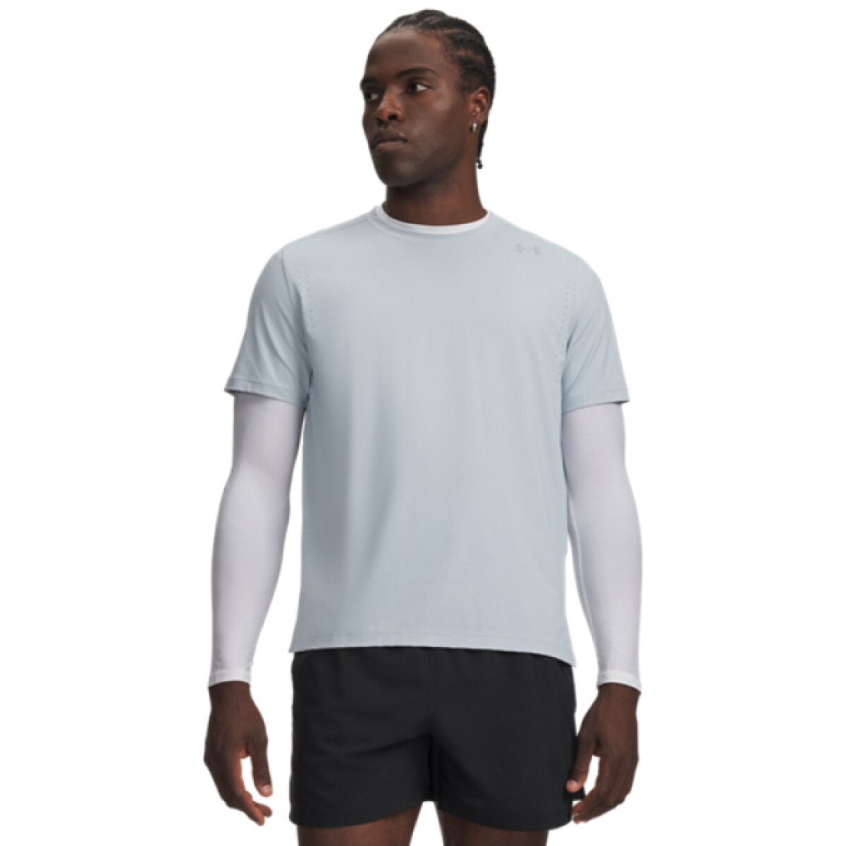 Męski t-shirt do biegania Under Armour UA Velociti Pro Shortsleeve - niebieski