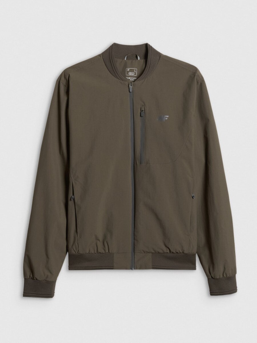Męska kurtka przejściowa 4F 4FRSS26TTJAM1280 - khaki