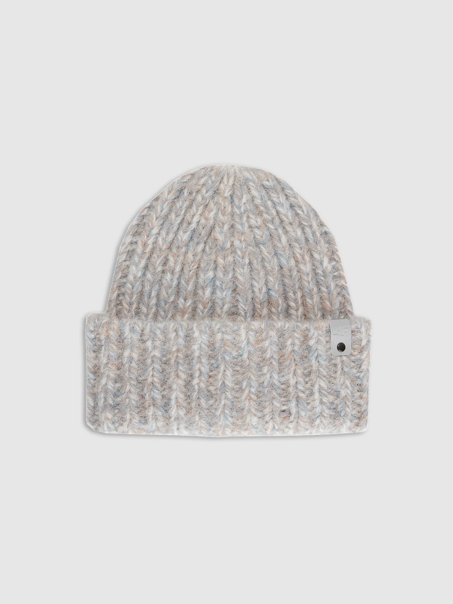 Damska czapka zimowa 4F 4FRAW25ACAPF0723 - niebieska