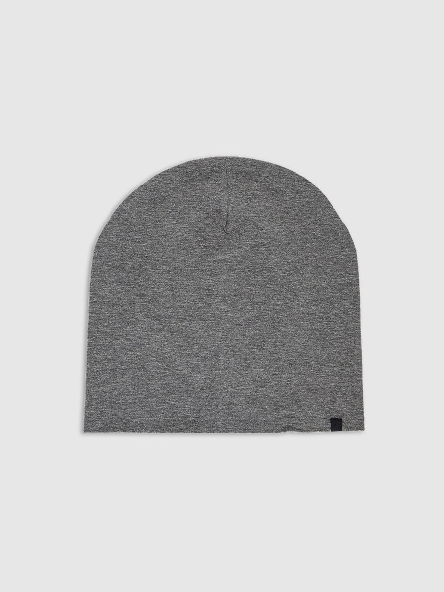 Czapka beanie uniseks 4F 4FWAW25ACAPU675 - szara