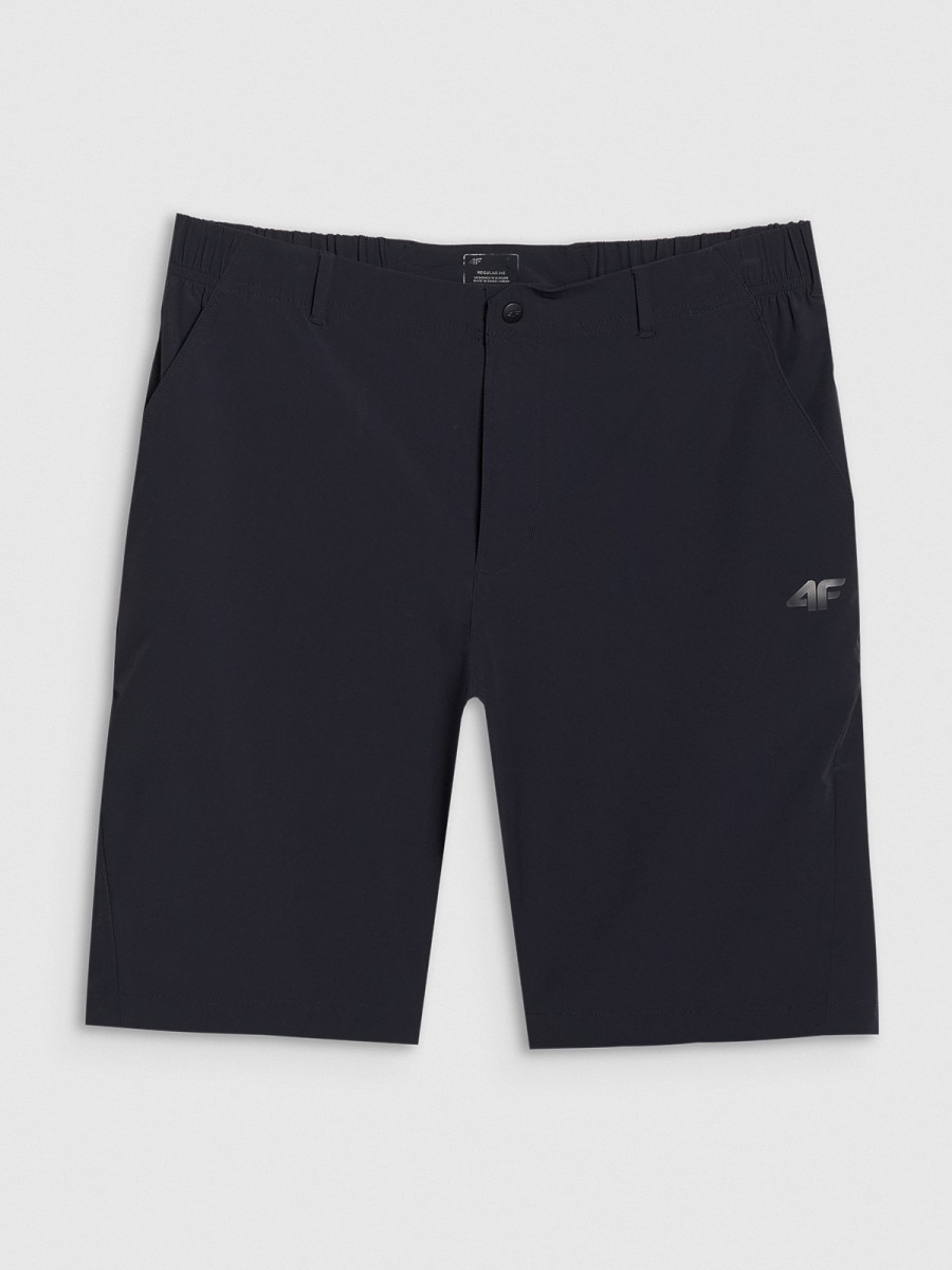 Męskie spodenki trekkingowe 4F 4FWSS25TFSHM0877 - czarne