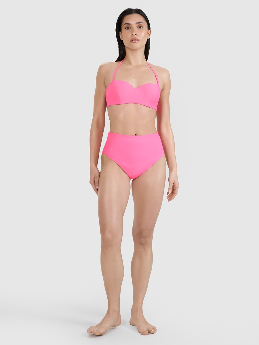 Damski kostium kąpielowy (dół) 4F 4FWSS25UBKBF073 - różowy