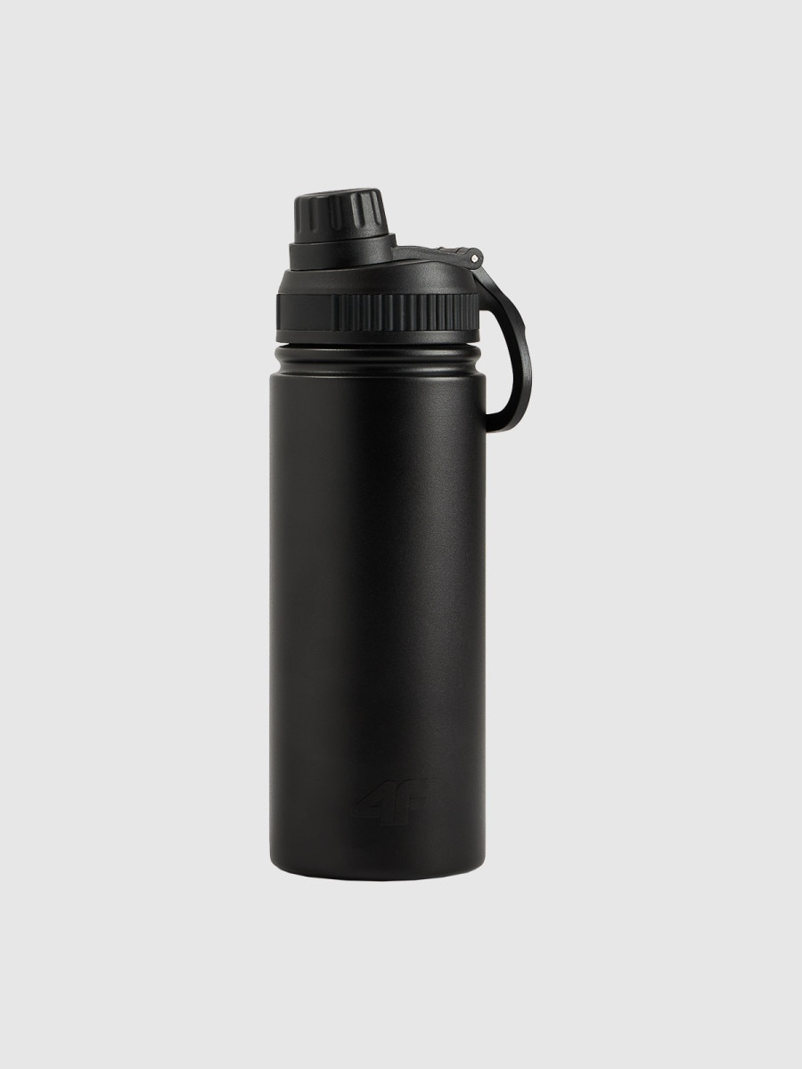 Bidon na wodę 4F 4FRSS26ABOTU033 540 ml - czarny