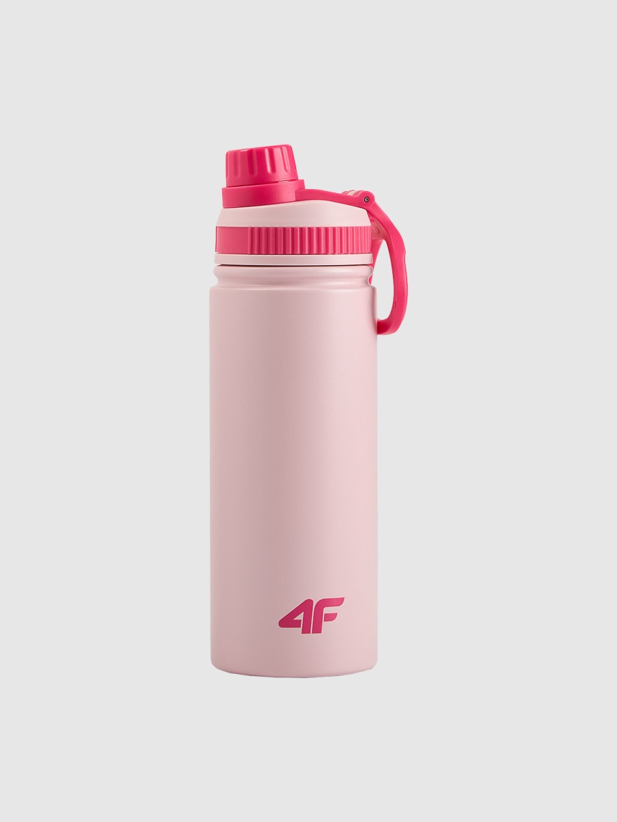 Bidon na wodę 4F 4FRSS26ABOTU033 540 ml - różowy
