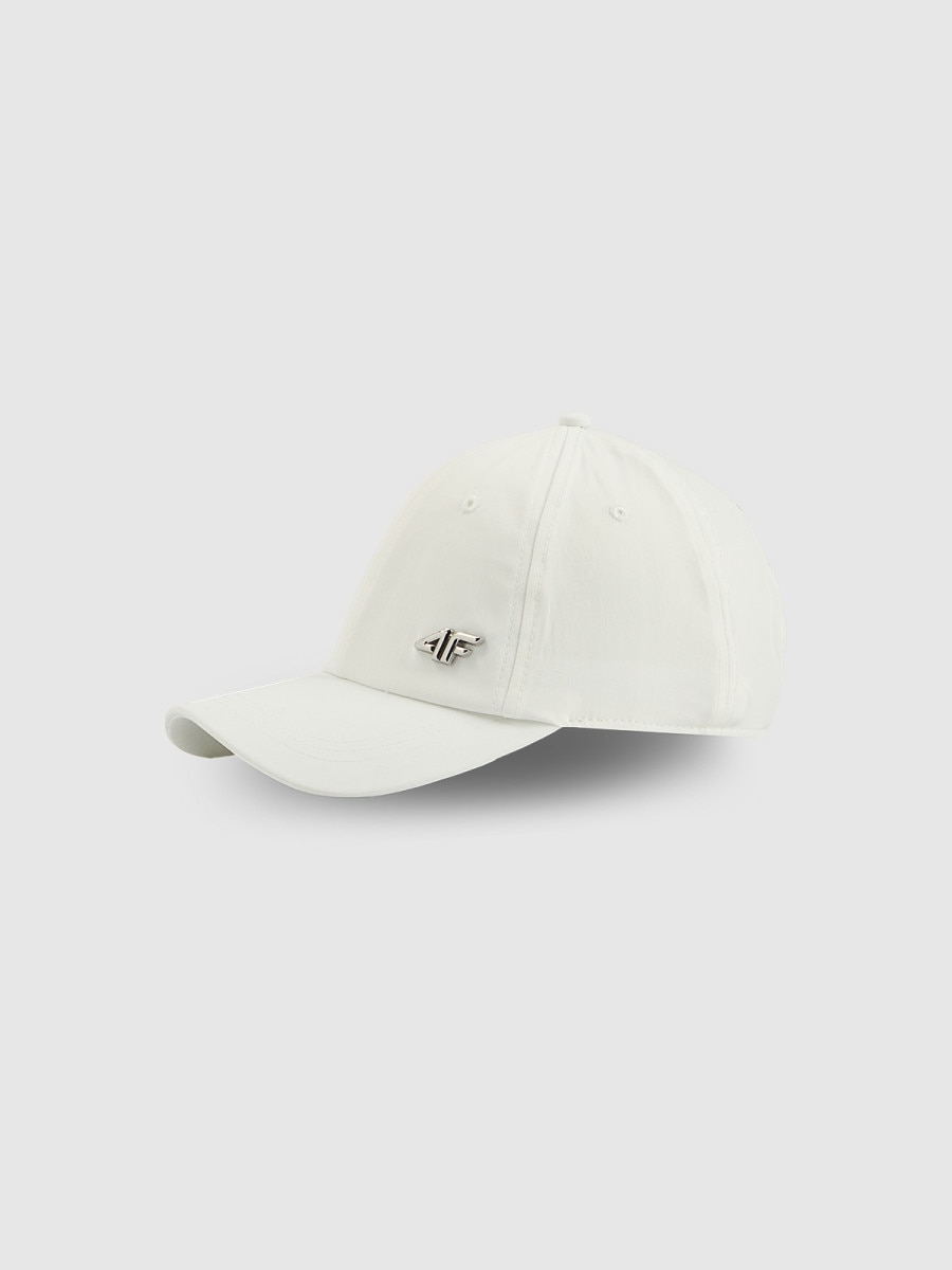 Czapka z daszkiem uniseks 4F 4FRSS26ACABU590 - biała