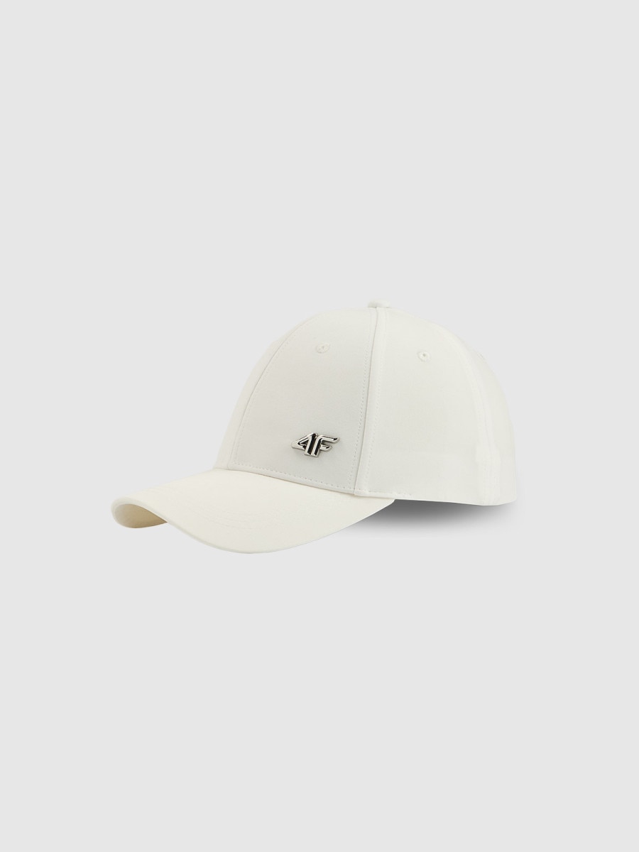 Czapka z daszkiem uniseks 4F 4FRSS26ACABU641 - biała