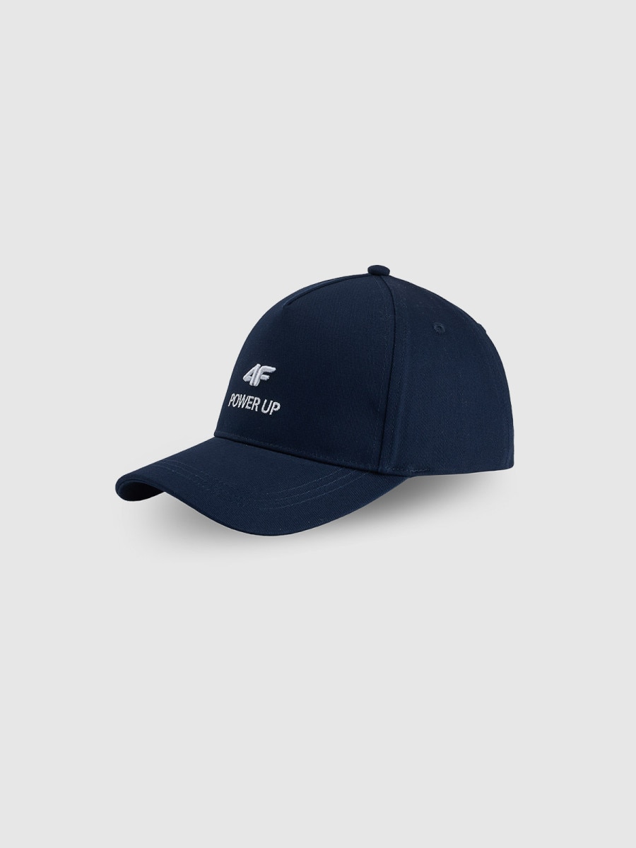 Czapka z daszkiem uniseks 4F 4FWSS26ACABU555 - granatowa