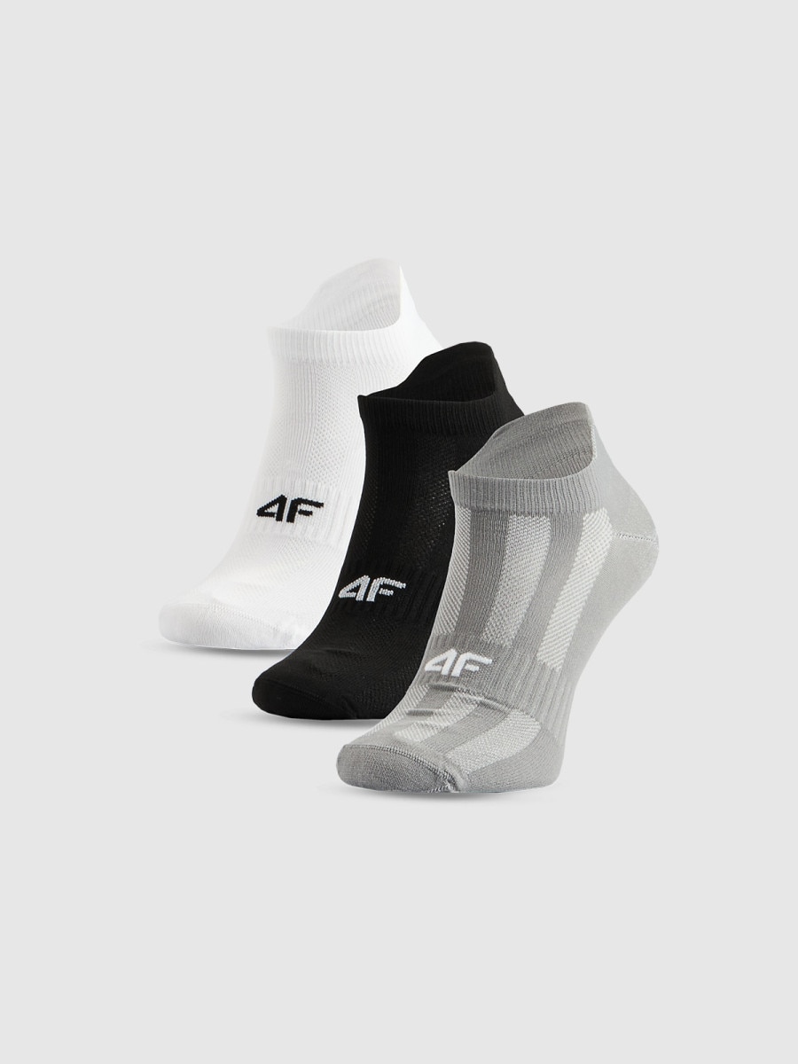Damskie skarpetki treningowe (3-pack) 4F 4FWMM00UFSOF244 - multikolor