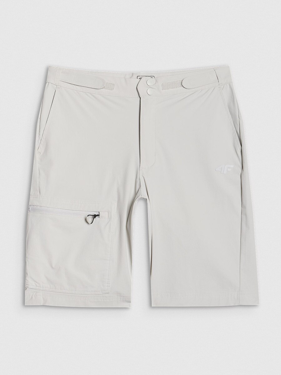 Damskie spodenki trekkingowe 4F 4FWSS25TFSHF0954 - szare