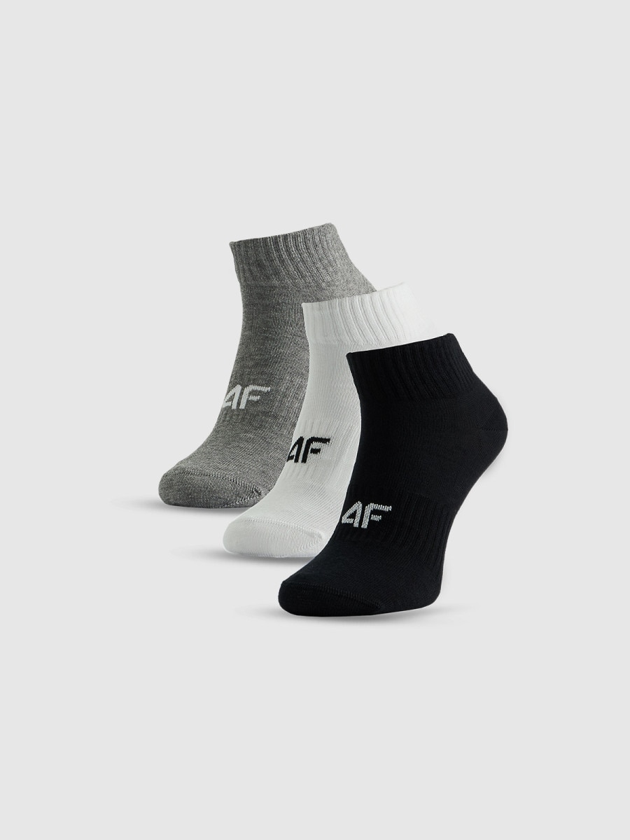 Chłopięce skarpetki (3-pack) 4F 4FJRSS26USOCM0854 - multikolor