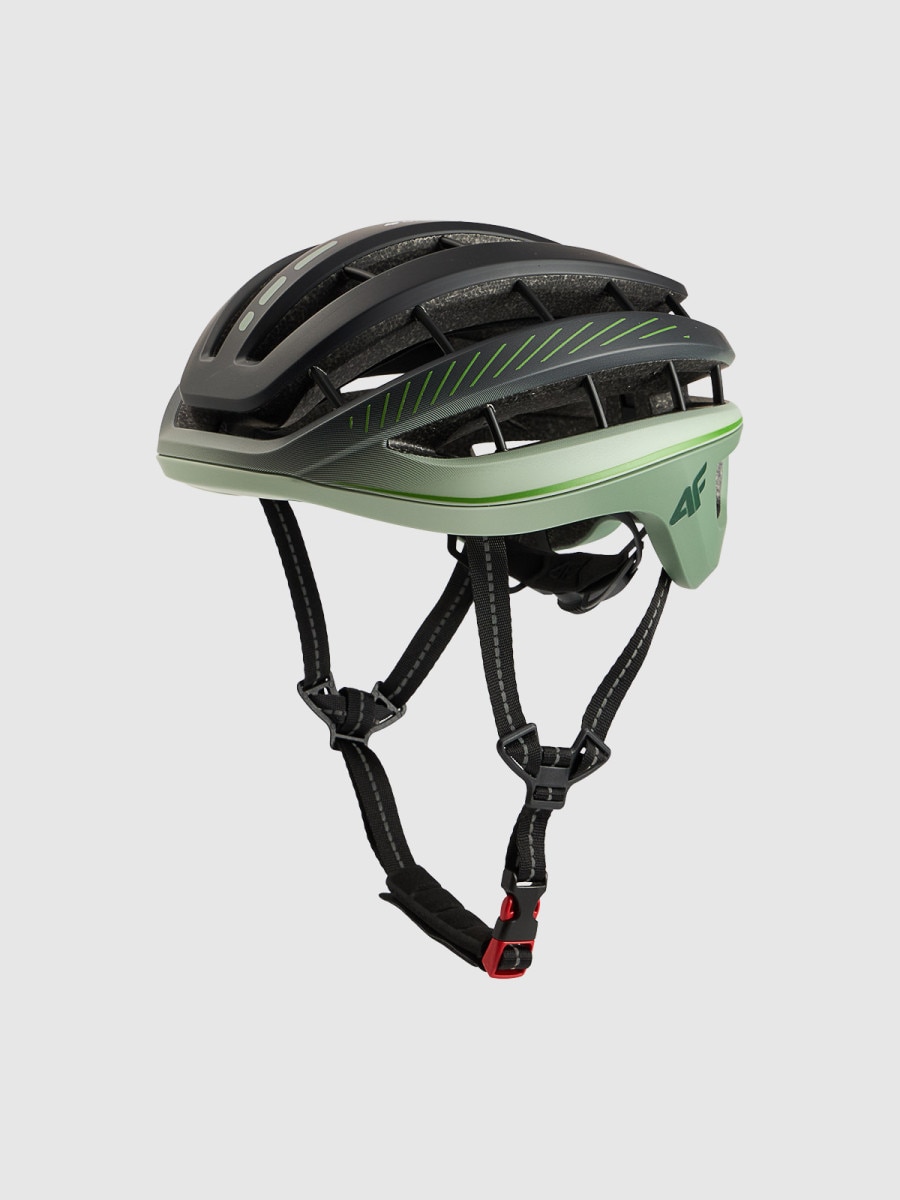 Kask rowerowy szosowy uniseks 4F 4FRSS26AHELU125 - multikolor