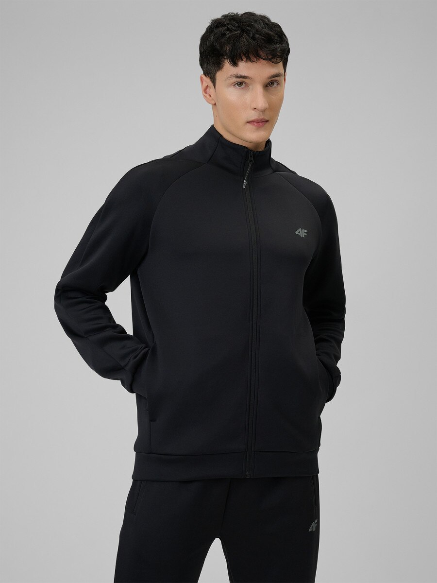 Męska bluza treningowa 4F 4FRSS26TFSWM0959 - czarna