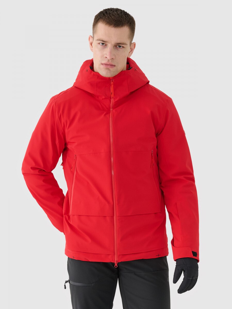 Męska kurtka narciarska Dermizax 4F 4FSAW24TTJAM0784 - czerwona