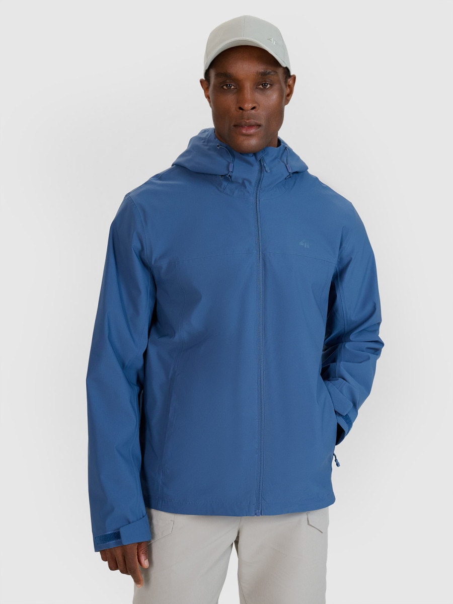 Męska kurtka przejściowa 4F 4FWSS25TTJAM703 - niebieska