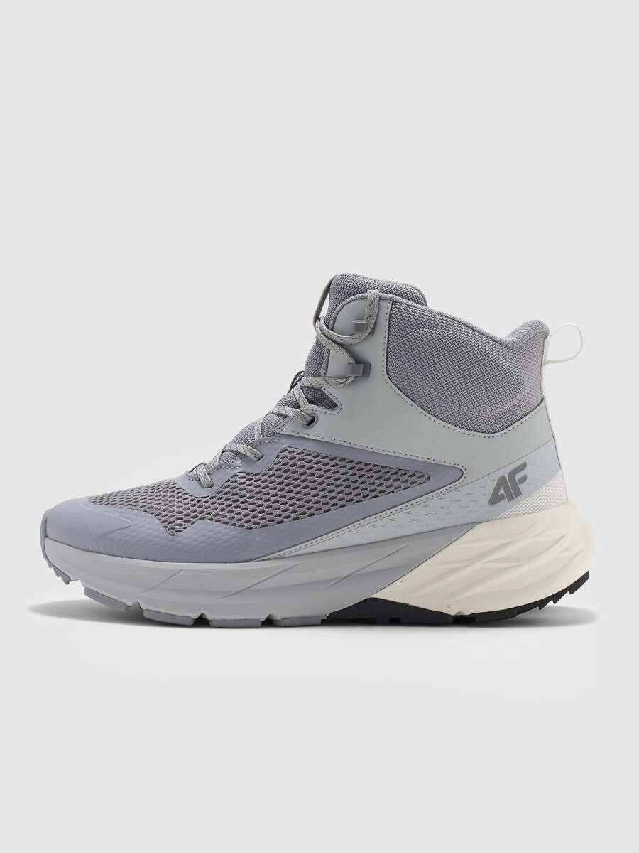 Męskie buty trekkingowe 4F 4FWMM00FOTSM038 - szare