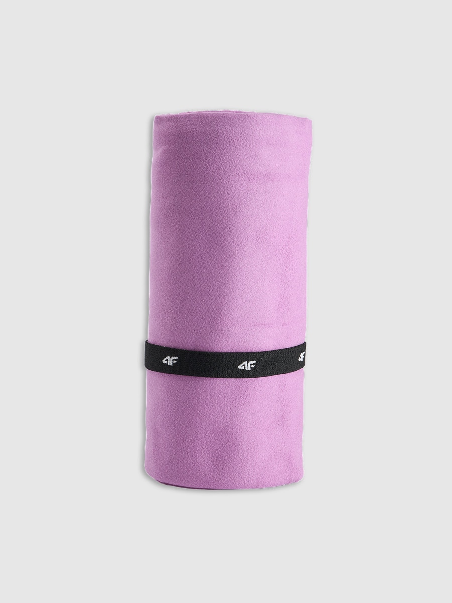 Ręcznik sportowy L (80 x 170 cm) 4F 4FWMM00ATOWU064 - różowy